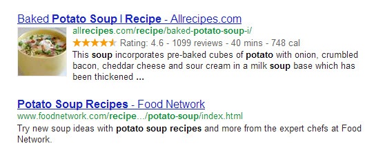 rich snippet example Maximizing Your Meta Tags for SEO and CTR