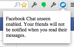 chat unseen enabled 6 More Interesting Facebook Tricks You Might Not Know