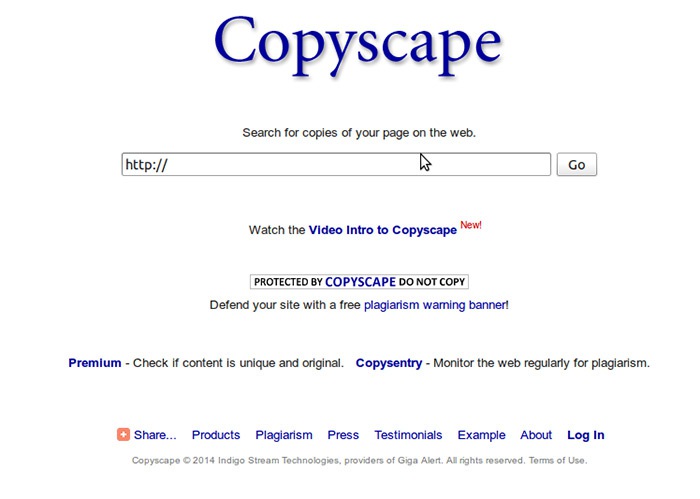 Copyscape 25 Great Free SEO Tools for On Page Optimization