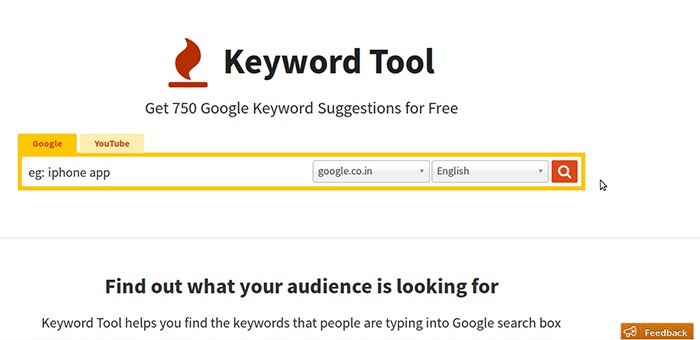 Keyword Tool 25 Great Free SEO Tools for On Page Optimization