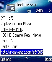 Yahoo Mobile&#8217;s SMS Text Message Search