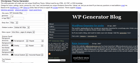 Accuser dead Withdrawal Instant WordPress Theme Generator