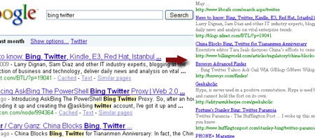 Bing + Google