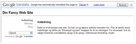 Google Offers One-Click Website Translation Tool