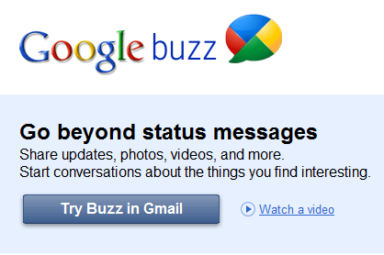 Introducing Google Buzz! GMail Social Sharing