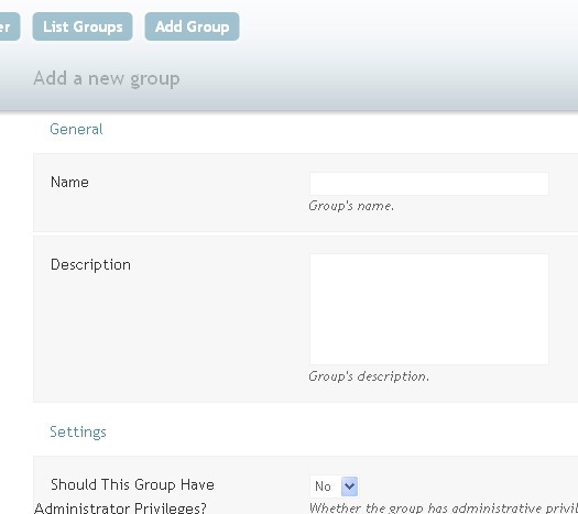 Add groups