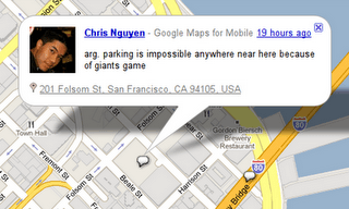 Google Buzz Layer Now on Google Maps for Desktop