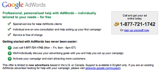 Google AdWords and the New +1