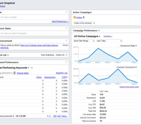 Use the AdWords Dashboard