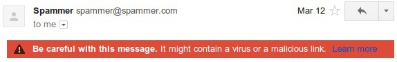 gmail spam feature