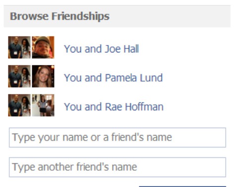 Not Liking the New Facebook &#8220;Browse Friendships&#8221; Function
