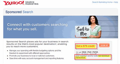 Embarrassing Yahoo! Search Marketing Flaw