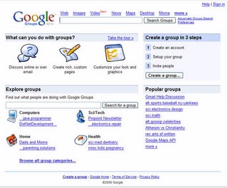 New Google Groups Beta