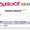 Yahoo Instant Search is Nifty
