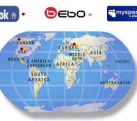 Social Networks Growing Globally Along with Search Engines