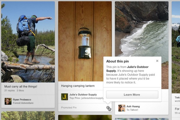 Pinterest Promoted Pins Launch Today