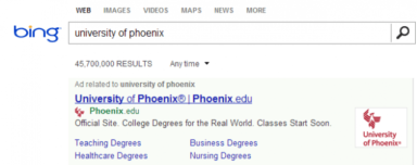Quick Case Study: Rich Ads in Bing and Yahoo! Search Are the Real Deal