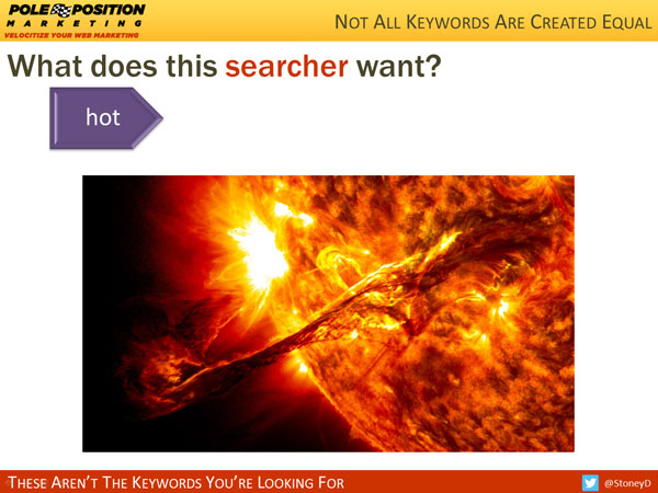 A Search For Just The Word "Hot" Could Mean Many Things