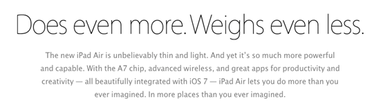 iPad Air Example