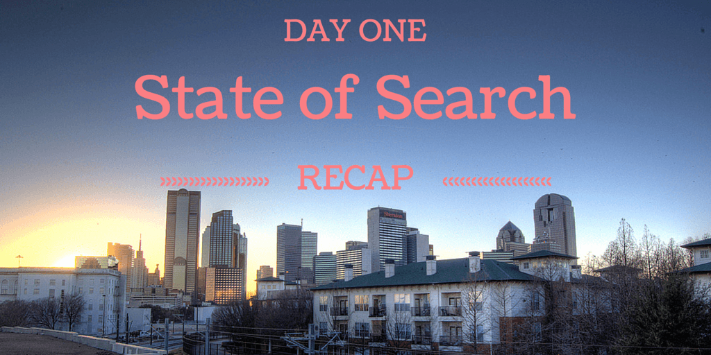 User Behavior, SEO Audits, Social Media: #StateofSearch 2014 Day One Recap
