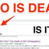 The Many “Deaths” of #SEO Before 2015