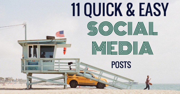 11 Quick and Easy Social Media Status Updates: It’s Easier Than You Think