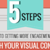 5 Steps to Increased Visual Content Engagement | #Infographic
