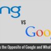 6 Ways Bing is the Opposite of Google and What to Do About It