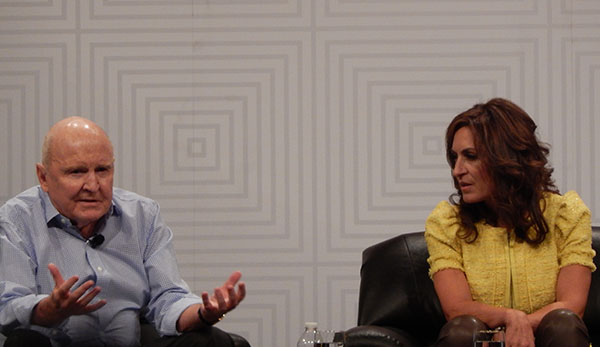 Jack & Suzy Welch in conversation at SXSWi 2015.