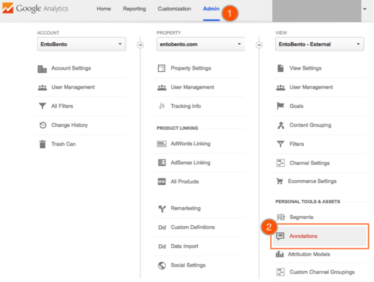 Google Annotations Example Annotation: Your Google Analytics' Missing Piece | SEJ