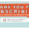 How to Optimize Your Welcome Emails [INFOGRAPHIC]