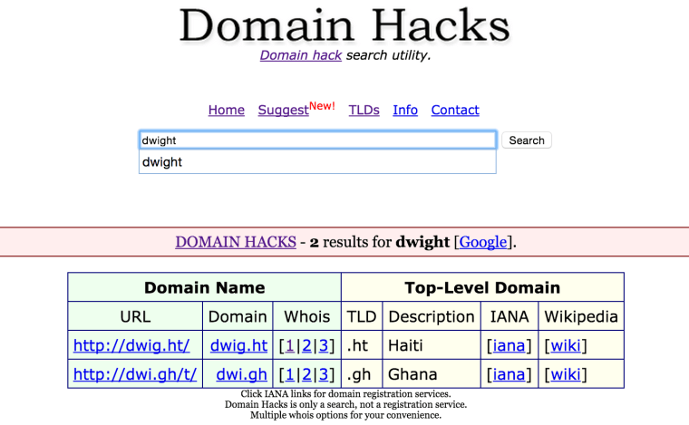 Domain Hacking