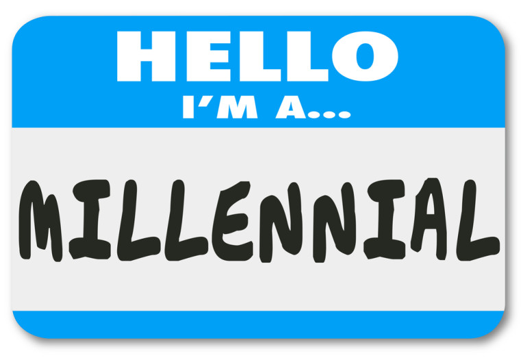 Hello I'm a Millennial tag