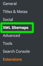 Yoast SEO Plugin XML Sitemap