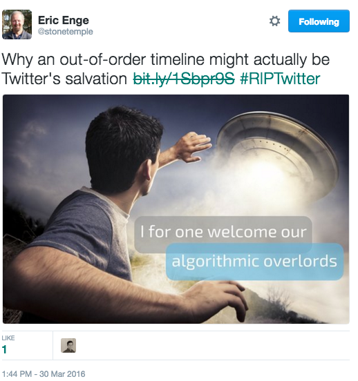 Twitter Timeline Eric Enge