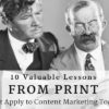 10 Valuable Content Marketing Lessons From Print
