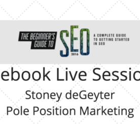 SEJ Live: Stoney deGeyter on Combining SEO and UX