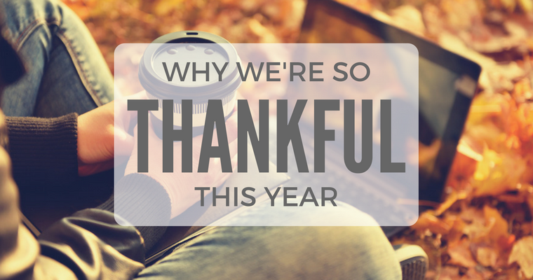 12 Reasons We’re SO Thankful This Year