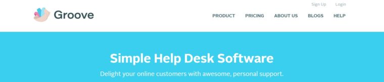 Groove HQ helpdesk software