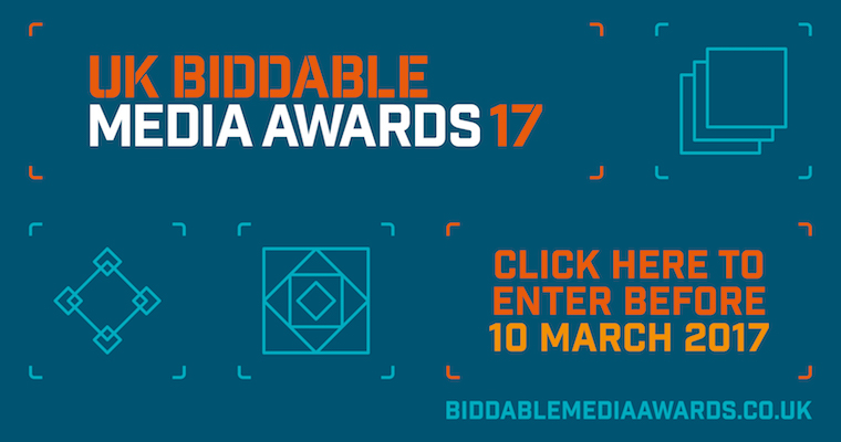 UK Biddable Media Awards 2017 Open for Entries