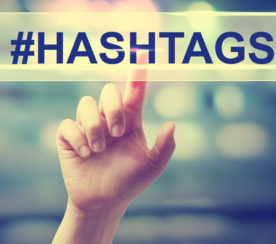 41% Put Hashtags at the End of a Post [DATA]