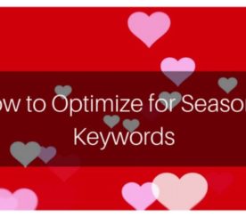 How to Optimize for Seasonal Keywords
