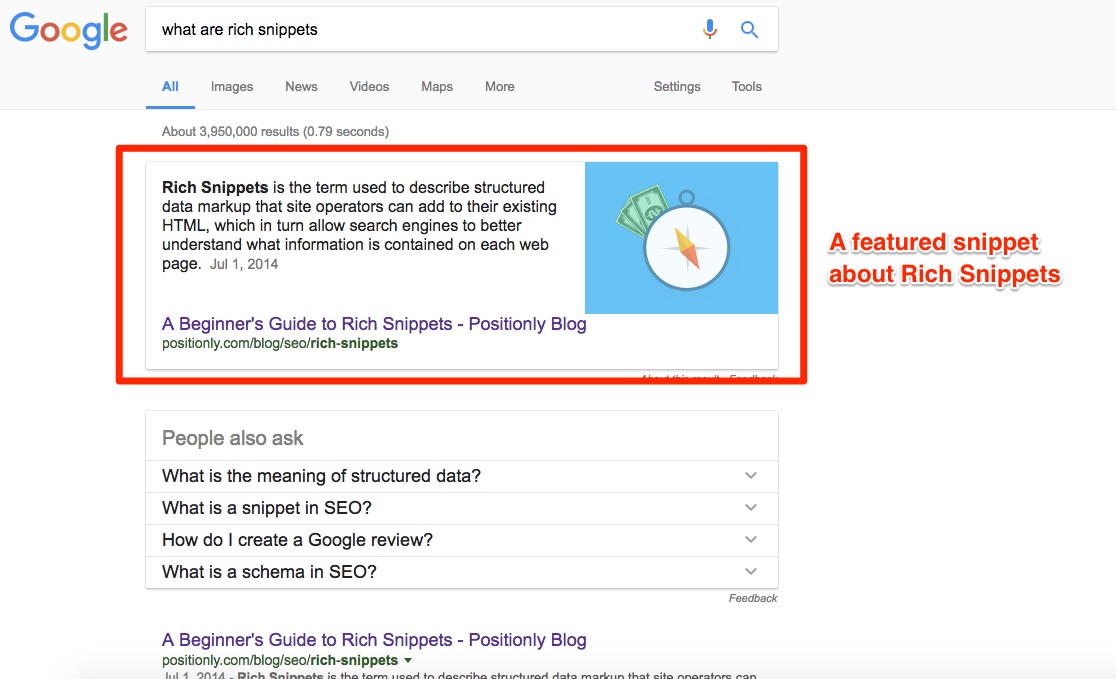 Image result for rich snippets