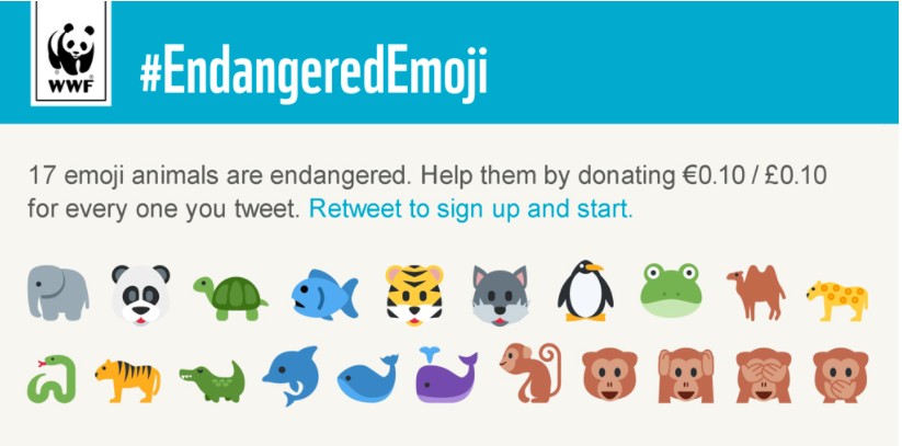 WWF Endangered Emoji