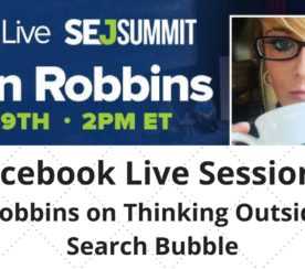 SEJ Live: Erin Robbins on Thinking Outside the Search Bubble & Beating Your Competitors
