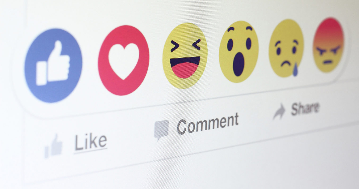 Facebook Reactions Now More Important Than Likes
