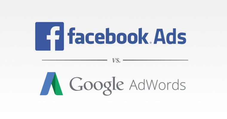 facebook vs adwords ads