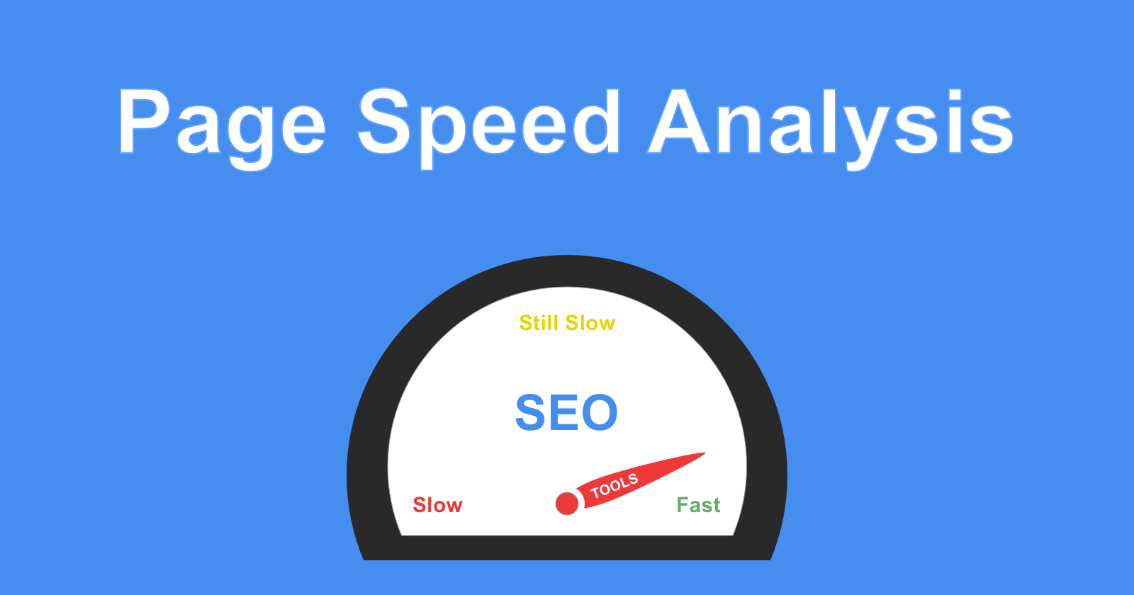 Page speed analysis for SEO