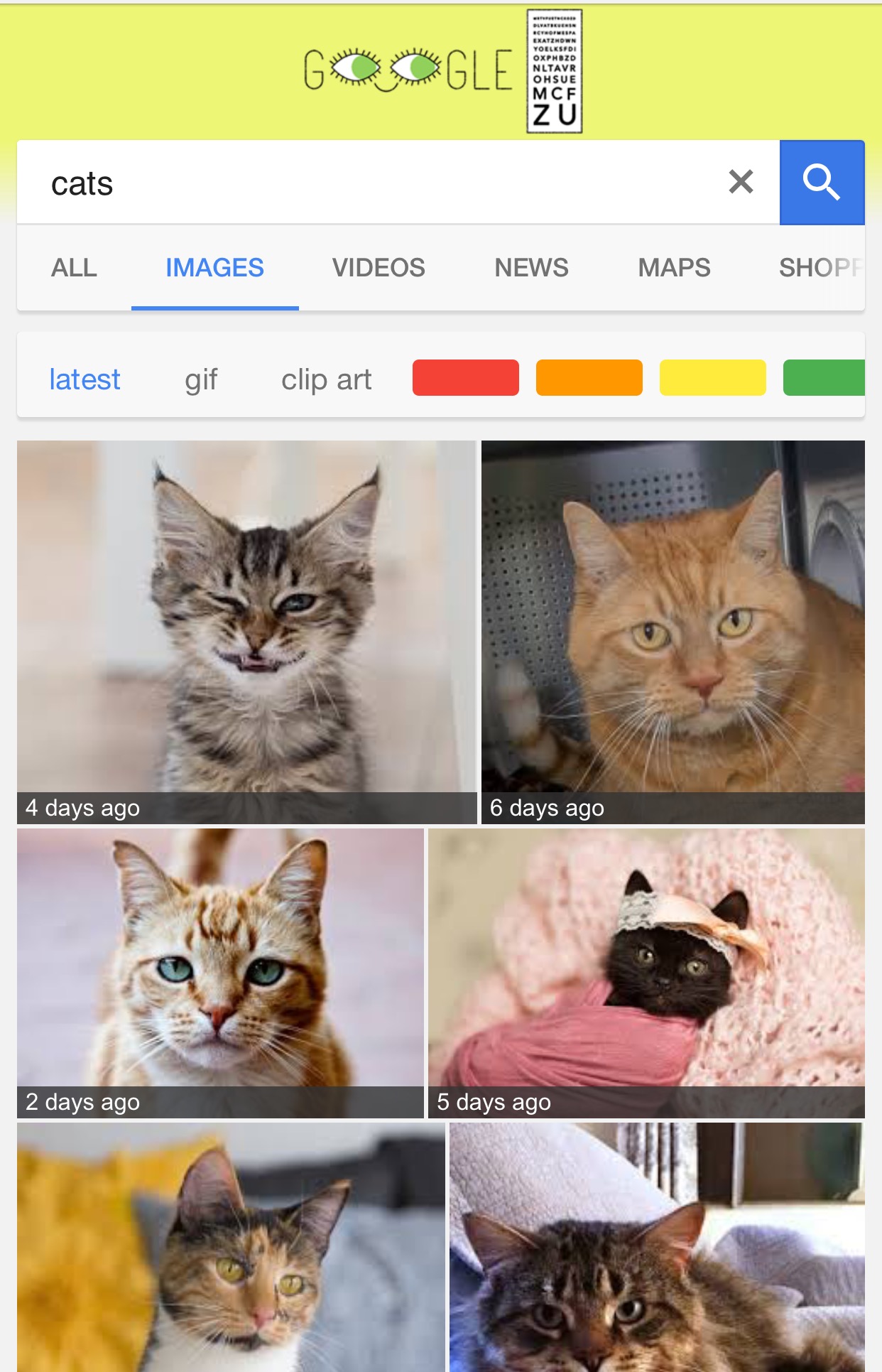 New Filters Added to Google Image Search