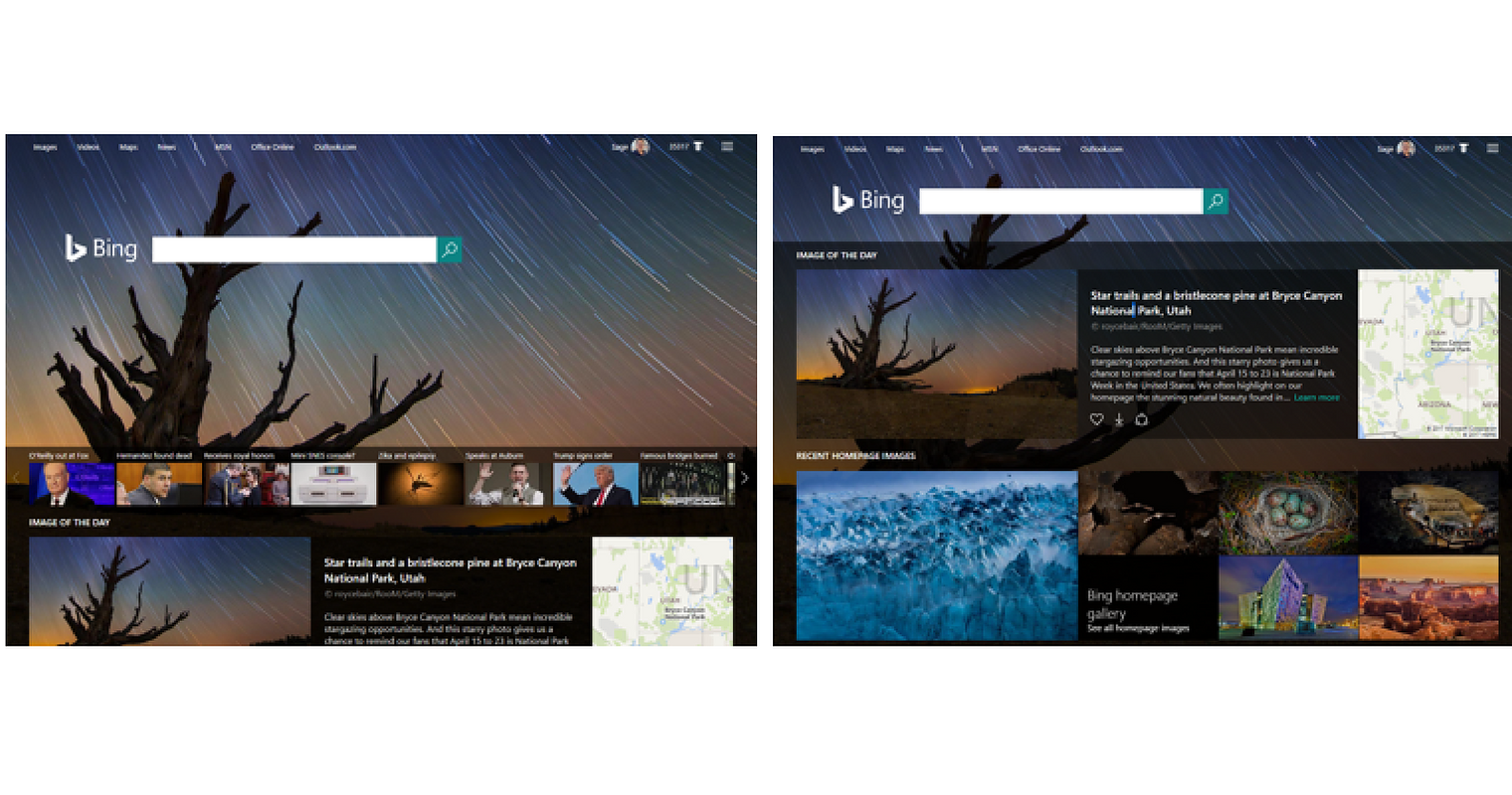 Bing to Explain the Meaning Behind Its Home Page Images